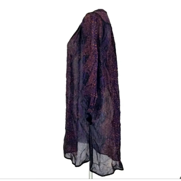 REBECCA TAYLOR Python Print Tunic Blouse/Dress - Picture 3 of 13